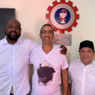 Presidente dos Químicos de Jundiaí recebe a visita dos secretários de Formação e Políticas Sociais da Fetquim