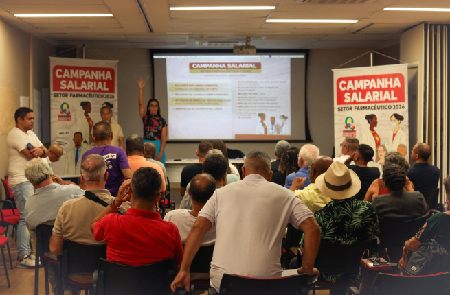 Químicos SP fazem assembleia e fecham posição na Campanha Salarial dos Farmacêuticos 2026
