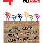 Fetquim realiza seu 4º Congresso Estadual nos dias 16 e 17 de fevereiro