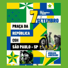 Participe dos  atos em defesa da soberania do Brasil neste 7 de setembro