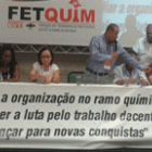 Abertura do Congresso da Fetquim reforça a importância das lutas