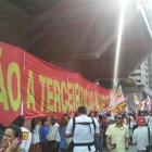 Manifestação contra PL 4330 movimenta trabalhadores