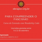 Curso online gratuito na Unesp sobre o fascismo e os dias atuais