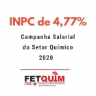 Químicos terão reajuste de 4,77% nos salários