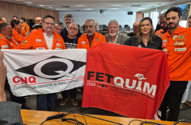 FETQUIM acompanha de perto debate sobre benzeno no Senado e defende respeito ao VRT