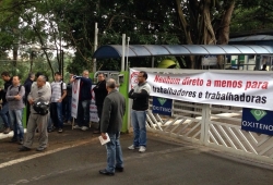 Fetquim participa de mobilização nacional contra terceirização
