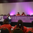 Trabalhadoras químicas discutem situação das mulheres no mundo do trabalho