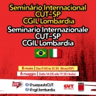 Fetquim participa de Seminário Internacional CUT - CGIL Lombardia (Itália)