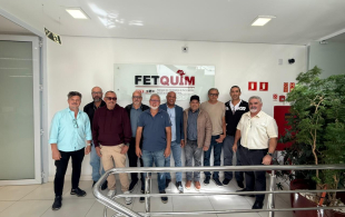 Químicos do ABC regional São Bernardo do Campo visitam a FETQUIM
