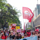 Ato na av.Paulista reivindica ações urgentes diante da mudança do clima