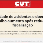 CUT publica em seu portal levantamento da Fetquim sobre FAP