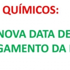 PLR do setor químico tem nova data