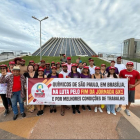 Químicos estão em Brasíia para a 2ª Marcha da Classe Trabalhadora