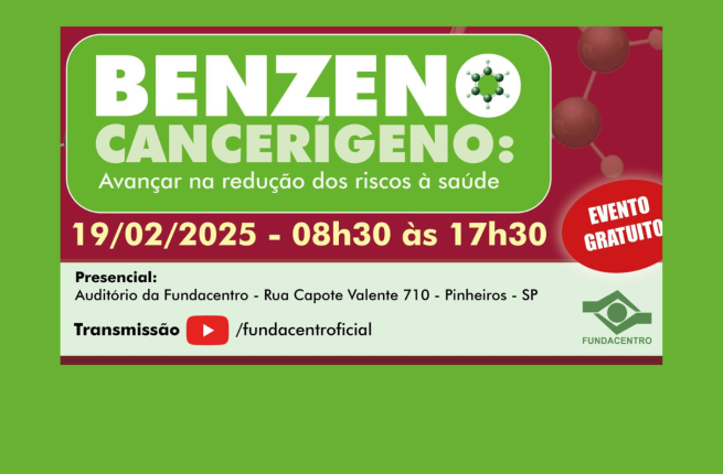 Químicos  participarão em peso de seminário que discute como reduzir riscos à saúde em relação ao benzeno