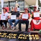 Manifestantes completam uma semana em greve de fome 'contra a volta da fome'