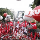 Confira as imagens da caminhada histórica em defesa da democracia e em apoio à Lula