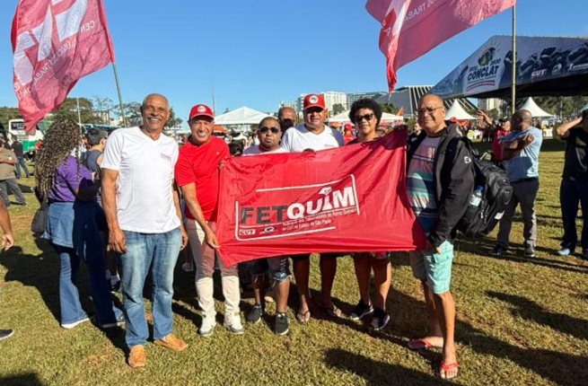 Delegações químicas participam de Conferência da Classe Trabalhadora em Brasília